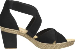 Rieker Dames sandalen Zwart Online