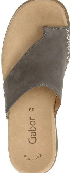 Gabor Dames slippers Taupe Outlet