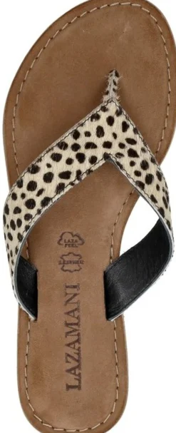 Lazamani Dames slippers Gebroken wit Online