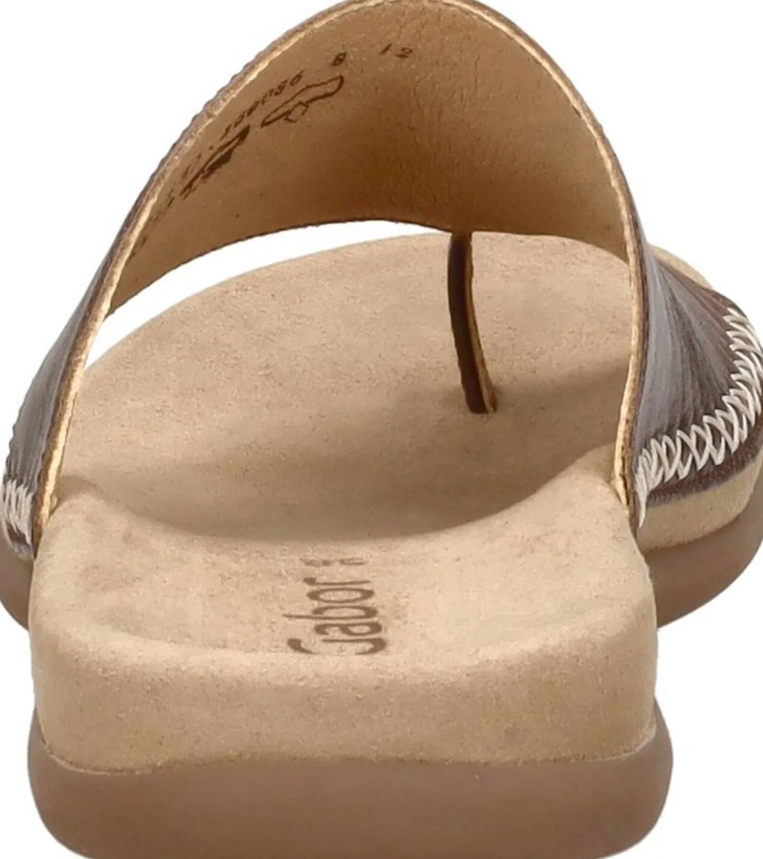 Gabor Dames slippers Cognac Outlet