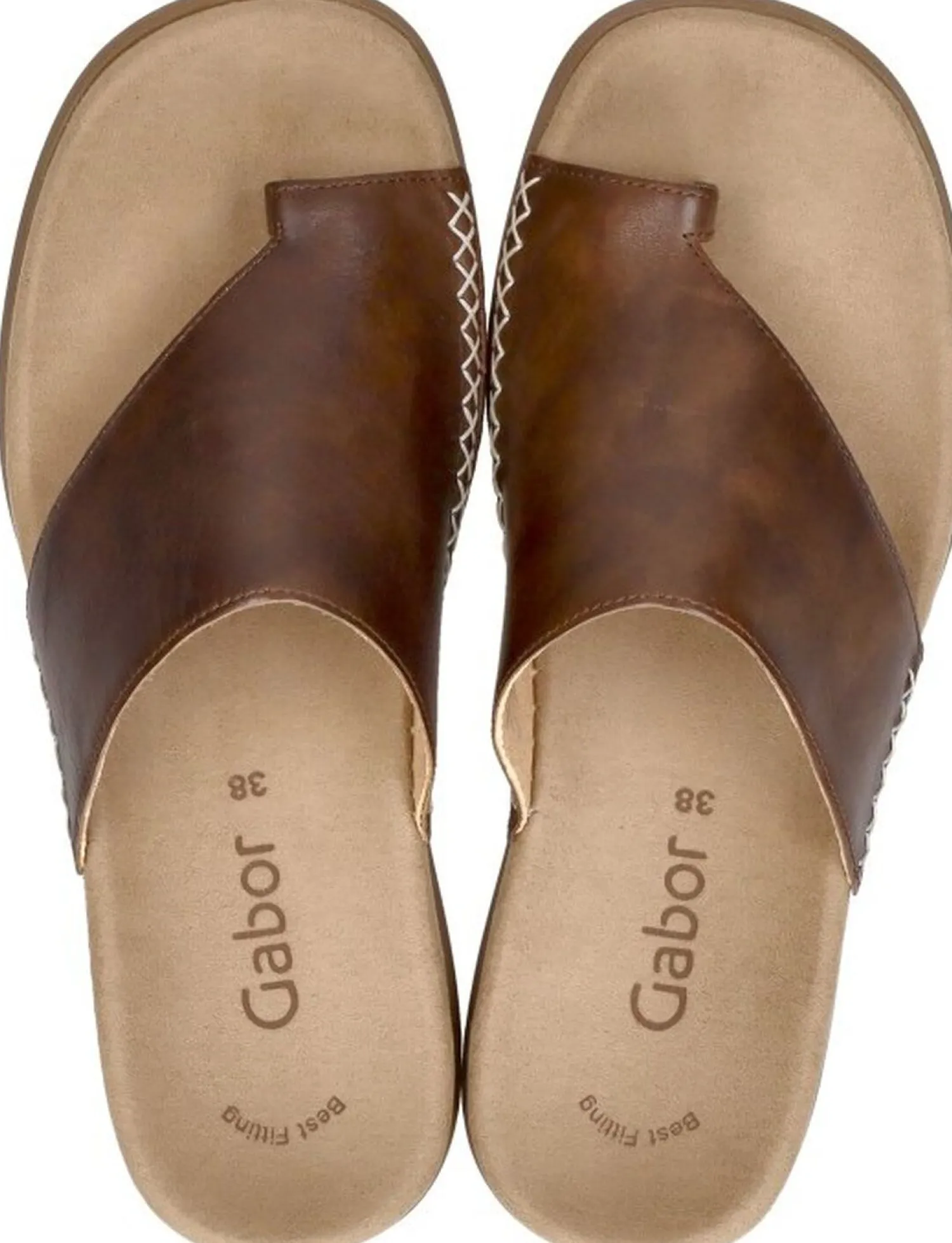 Gabor Dames slippers Cognac Outlet
