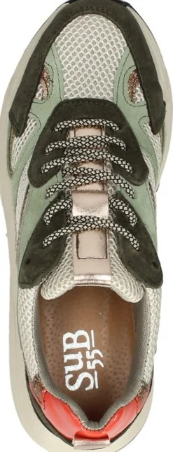 Sub55 Dames sneakers Groen Fashion