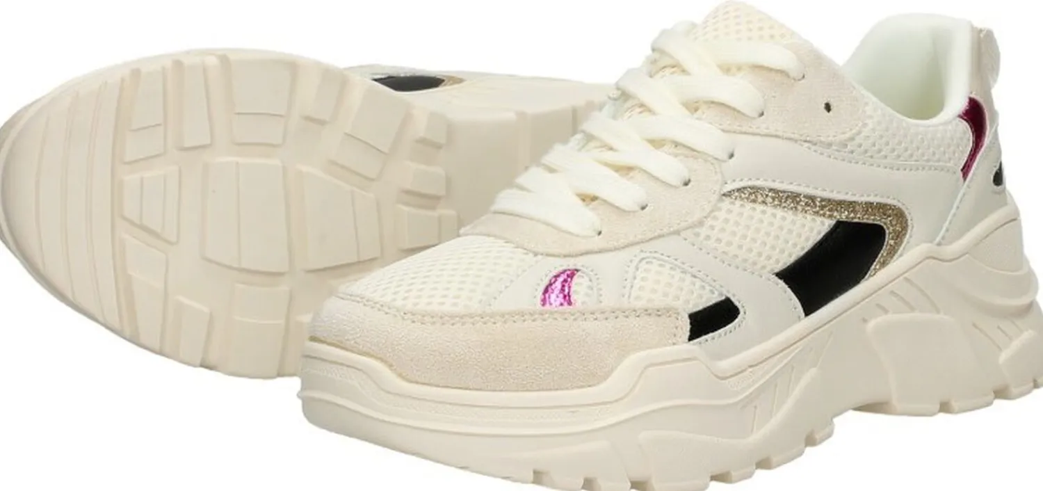 Sub55 Dames sneakers Beige Fashion