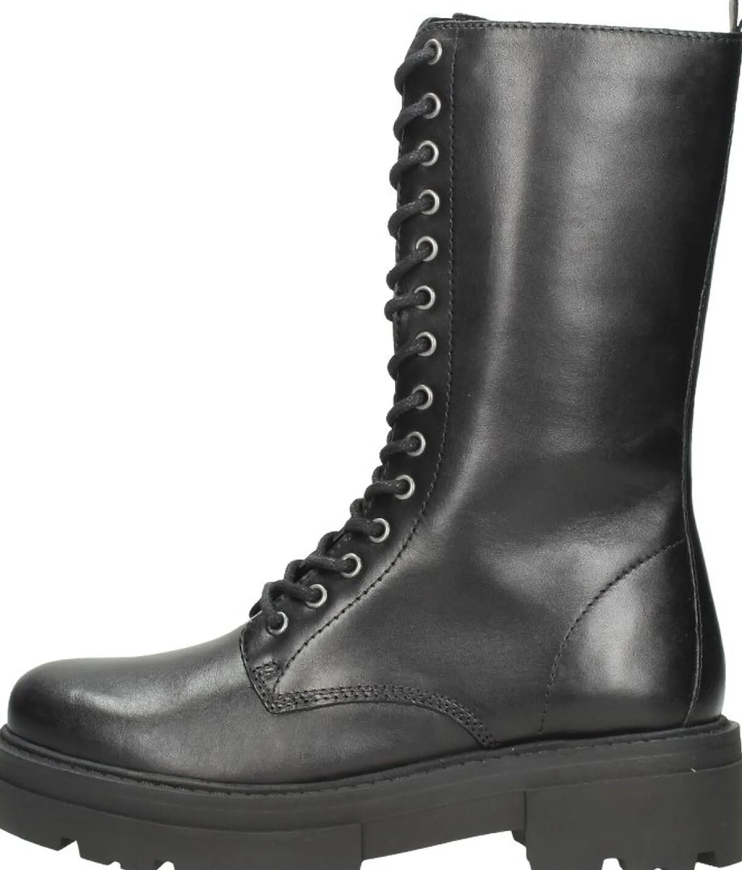 Sub55 Dames veterlaars Zwart New