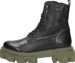 Ps. Poelman Dames veterschoenen Zwart Online