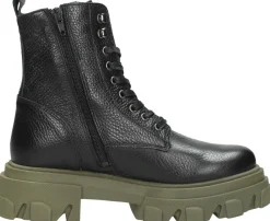 Ps. Poelman Dames veterschoenen Zwart Online