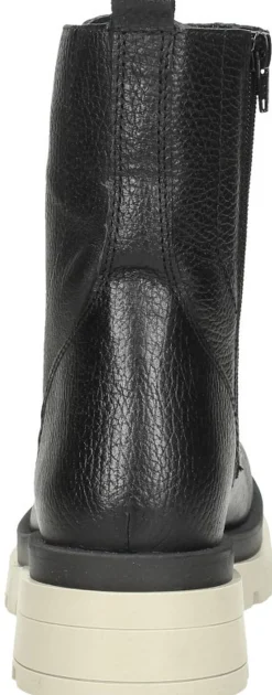 Ps. Poelman Dames veterschoenen Zwart Hot