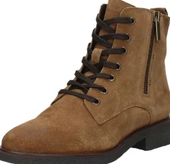 Sub55 Dames veterschoenen Cognac Fashion