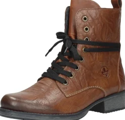 Rieker Dames veterschoenen Cognac Best