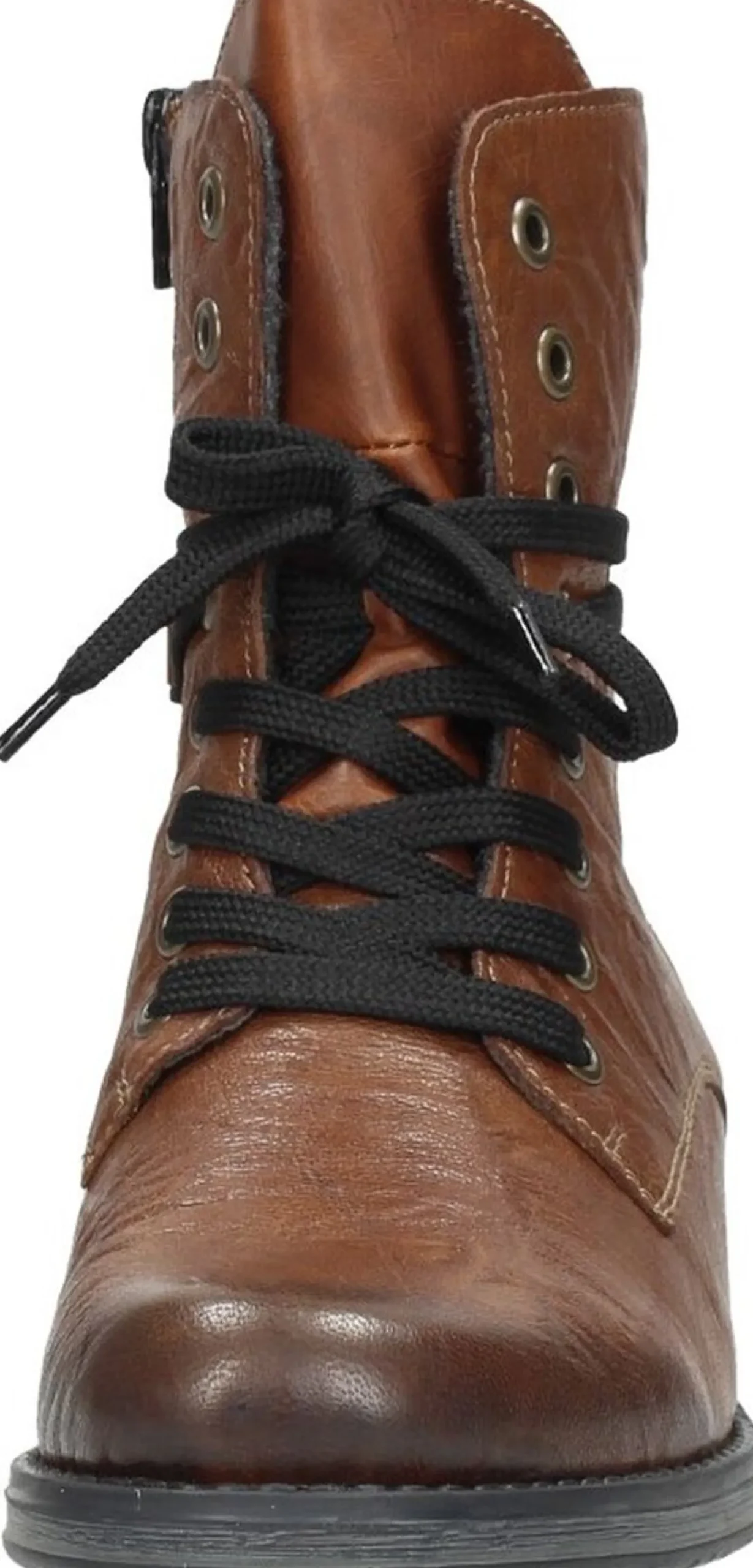 Rieker Dames veterschoenen Cognac Best