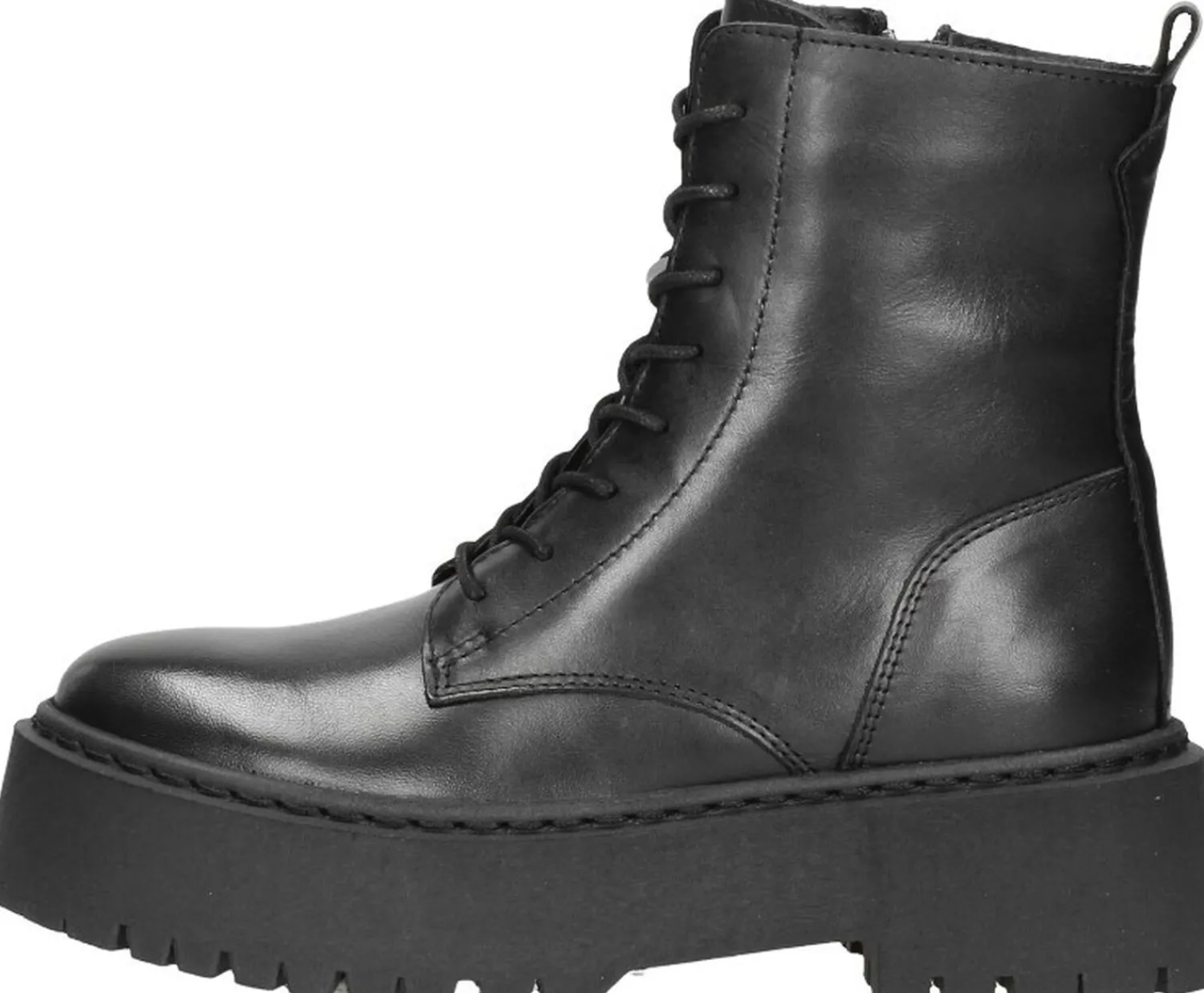 Sub55 Dames veterschoenen Zwart Discount