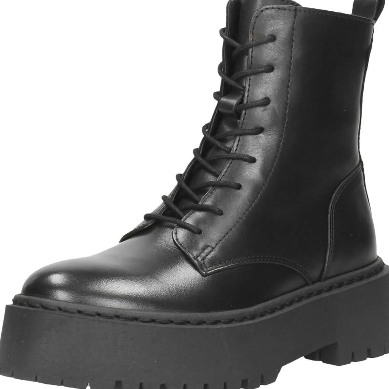 Sub55 Dames veterschoenen Zwart Discount