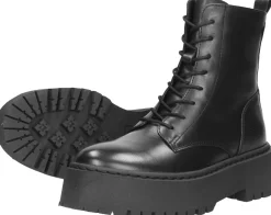 Sub55 Dames veterschoenen Zwart Discount