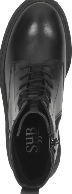 Sub55 Dames veterschoenen Zwart Discount