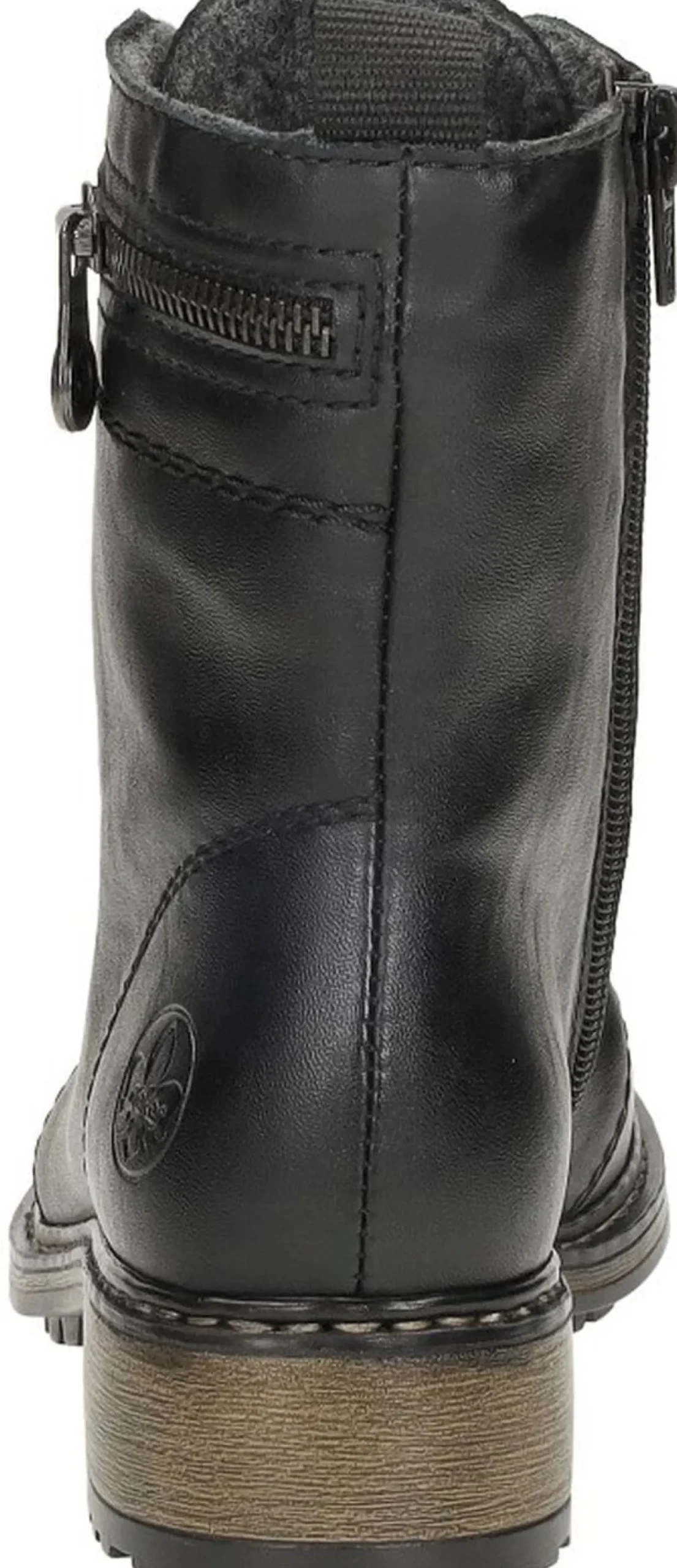 Rieker Dames veterschoenen Zwart Discount