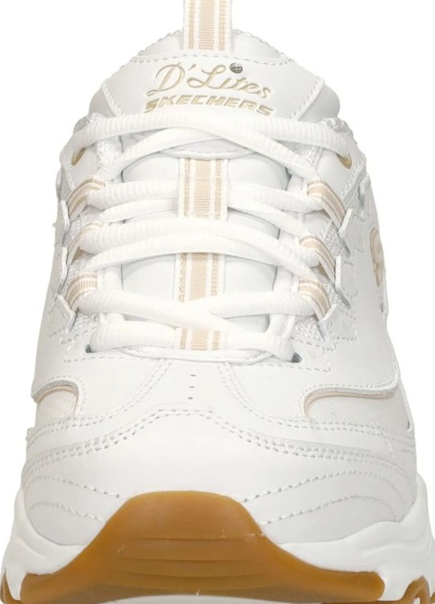 Skechers D'Lites - Good Neutral Wit Discount
