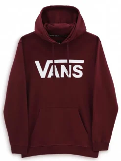 Vans Drop V Logo Hoodi-B Bordeaux Hot
