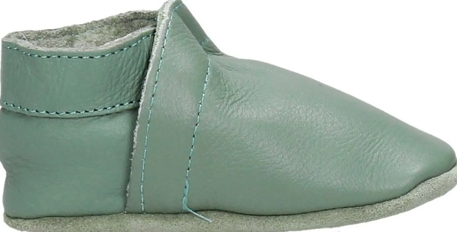 Baby Dutch Effen Stone Green Petrol New