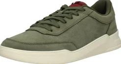 Tommy Hilfiger Elevated Cupsole Nubuck Groen Sale