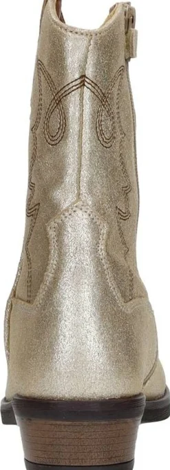 Sub55 Enkellaarsjes Goudkleur Fashion