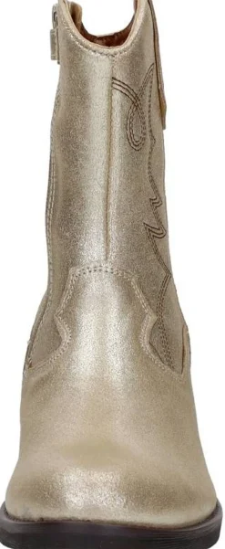 Sub55 Enkellaarsjes Goudkleur Fashion