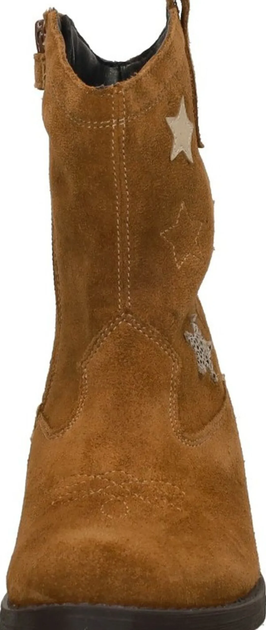 Keq Enkellaarsjes Cognac Fashion
