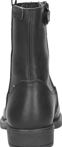 Braqeez Enkellaarsjes Zwart Clearance