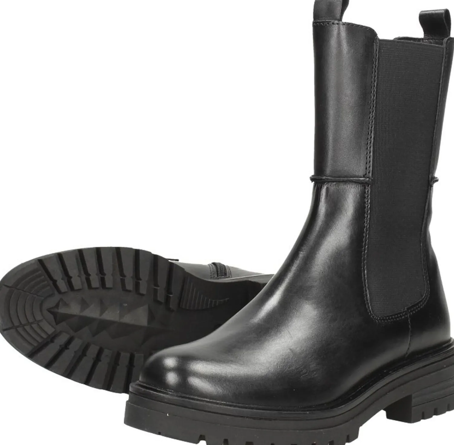 Sub55 Enkellaarsjes Zwart Fashion