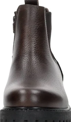 Sub55 Enkellaarsjes Donkerbruin Sale