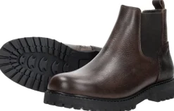 Sub55 Enkellaarsjes Donkerbruin Sale
