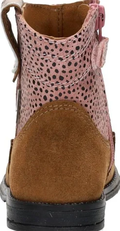 Develab Enkellaarsjes Roze Fashion