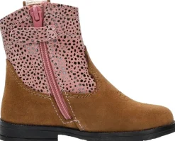 Develab Enkellaarsjes Roze Fashion