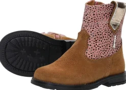 Develab Enkellaarsjes Roze Fashion