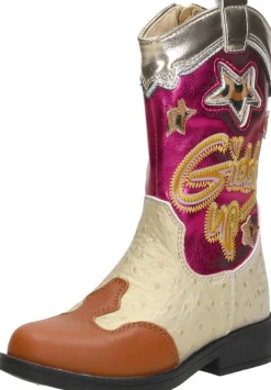 Shoesme Enkellaarsjes Goudkleur Discount