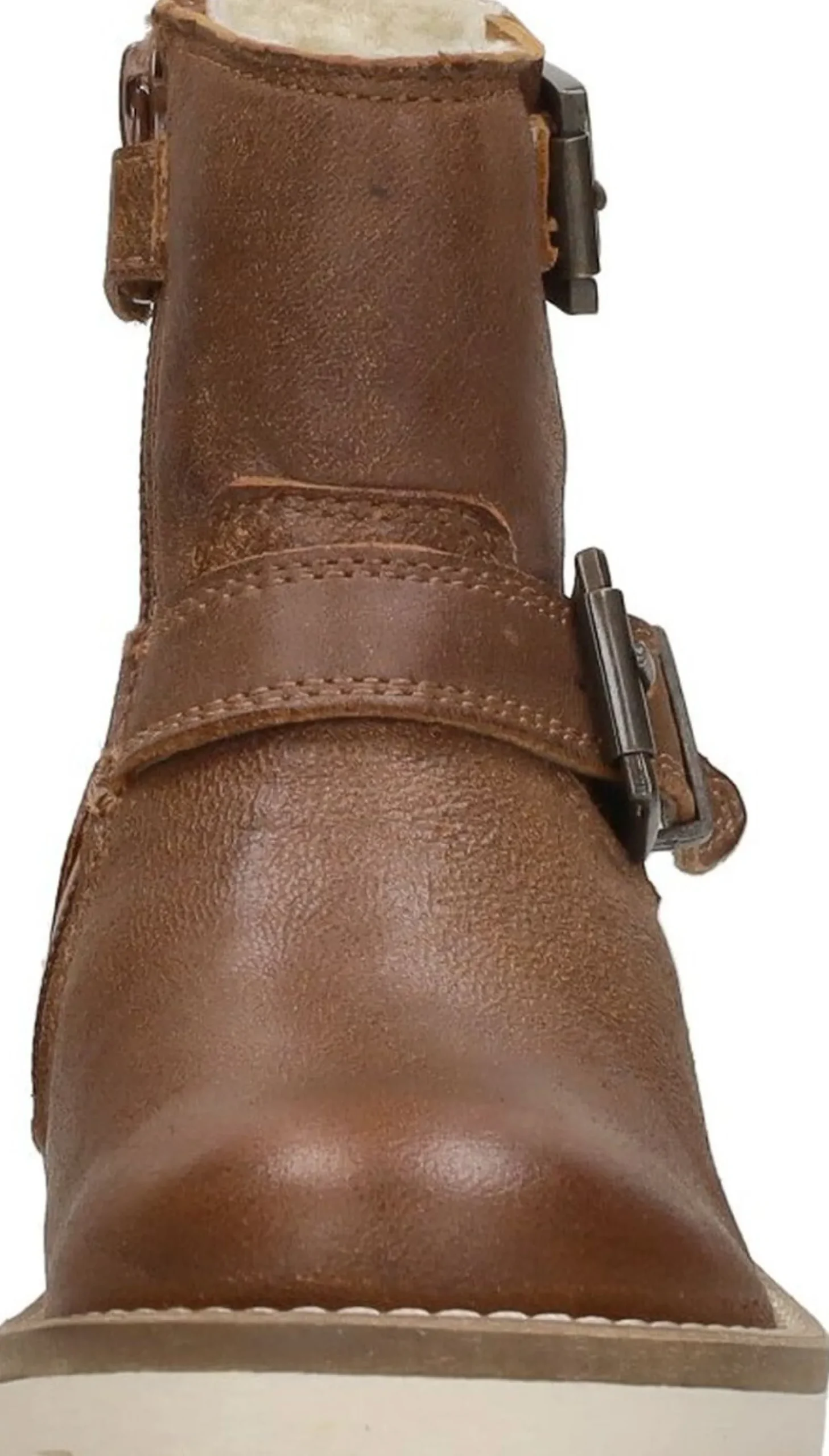 Keq Enkellaarsjes Cognac New