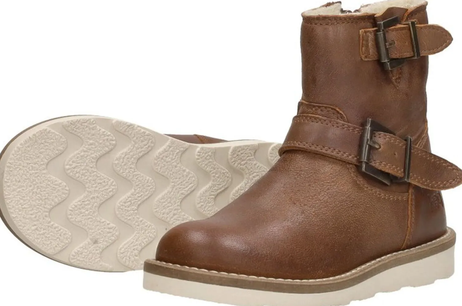 Keq Enkellaarsjes Cognac New