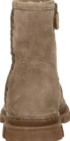 Keq Enkellaarsjes Taupe Best
