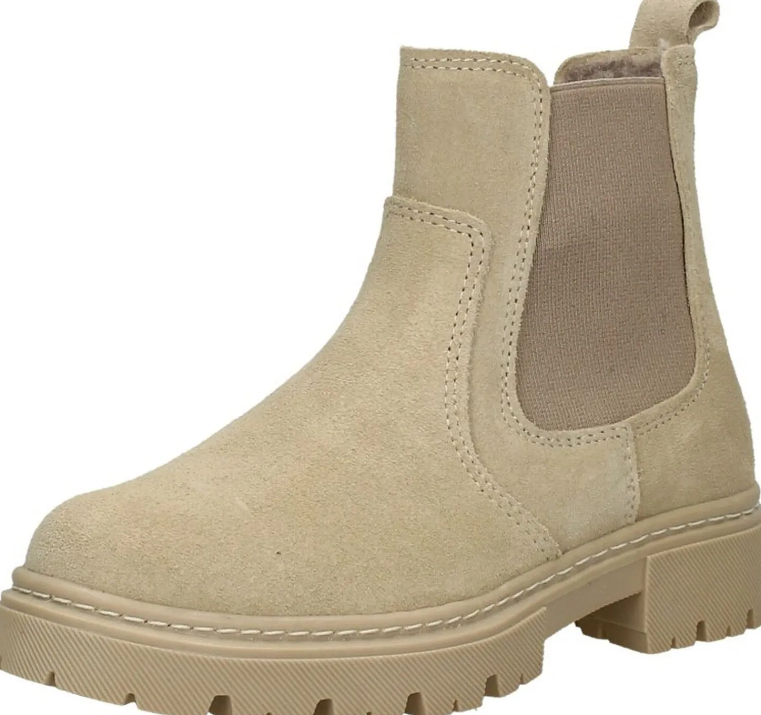 Sub55 Enkellaarsjes Beige Outlet