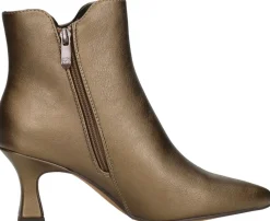 Marco Tozzi Enkellaarsjes Hak Goudkleur Outlet