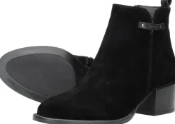 Tamaris Enkellaarsjes Hak Zwart New