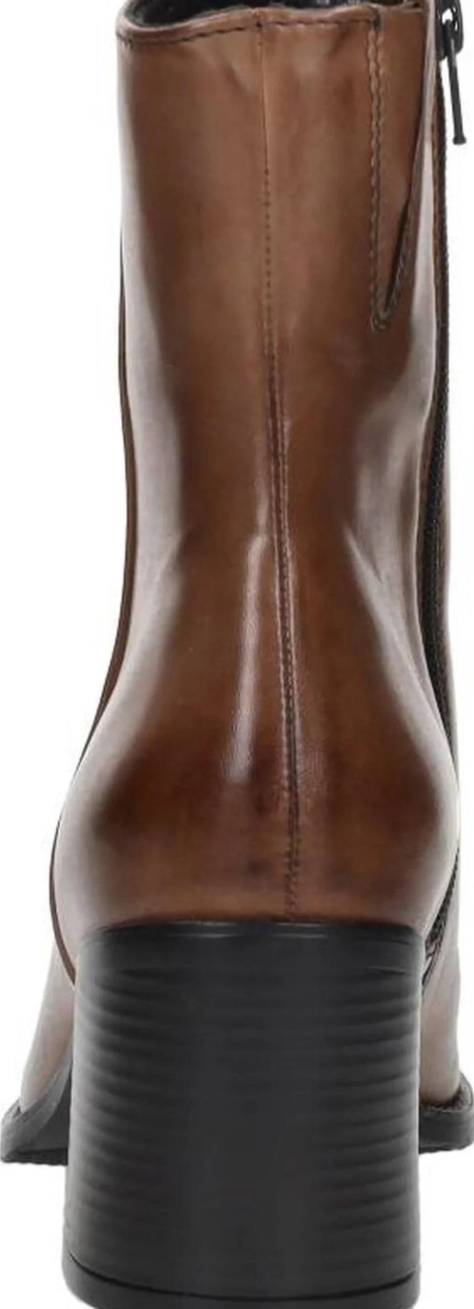 Sub55 Enkellaarsjes Hak Cognac New