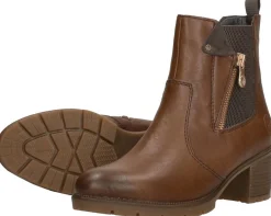 Rieker Enkellaarsjes Hak Cognac Sale