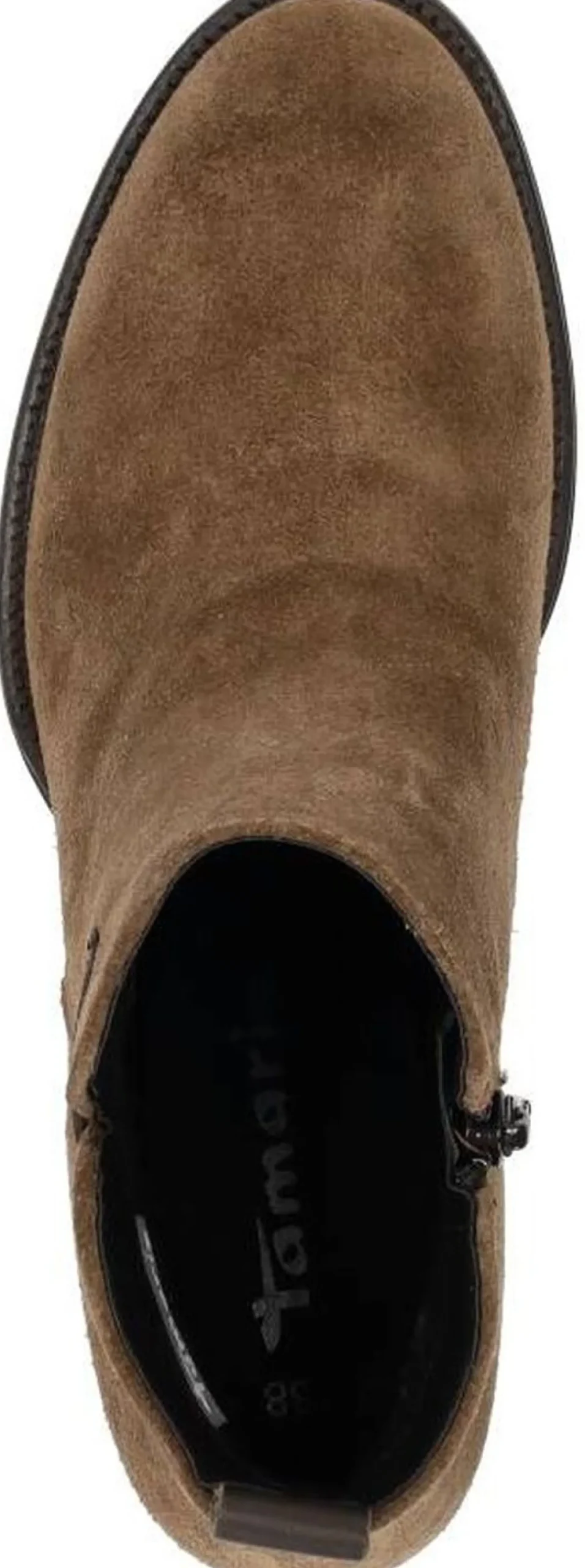 Tamaris Enkellaarsjes Hak Cognac Best