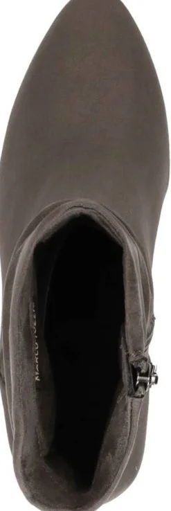 Marco Tozzi Enkellaarsjes Hak Taupe Outlet
