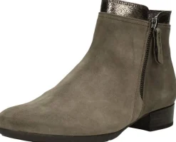 Gabor Enkellaarsjes Hak Taupe Outlet
