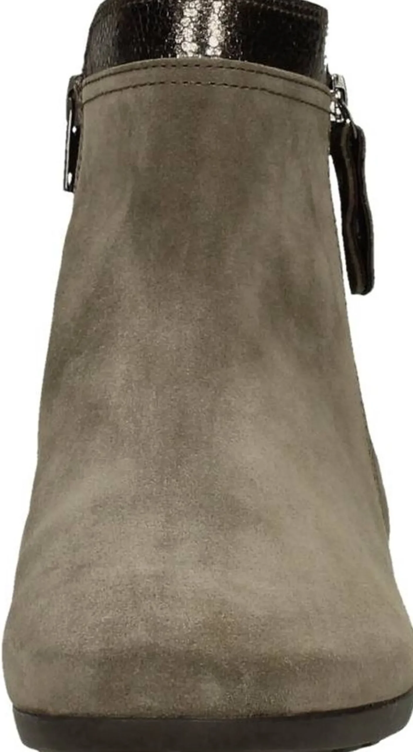 Gabor Enkellaarsjes Hak Taupe Outlet