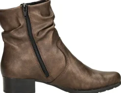 Rieker Enkellaarsjes Hak Brons Discount