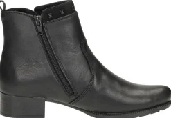 Rieker Enkellaarsjes Hak Zwart Fashion