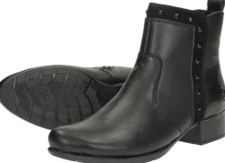 Rieker Enkellaarsjes Hak Zwart Fashion