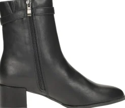 Sub55 Enkellaarsjes Hak Zwart Fashion
